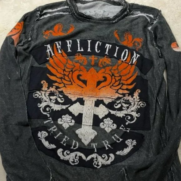 Affliction Reversible for men size xl